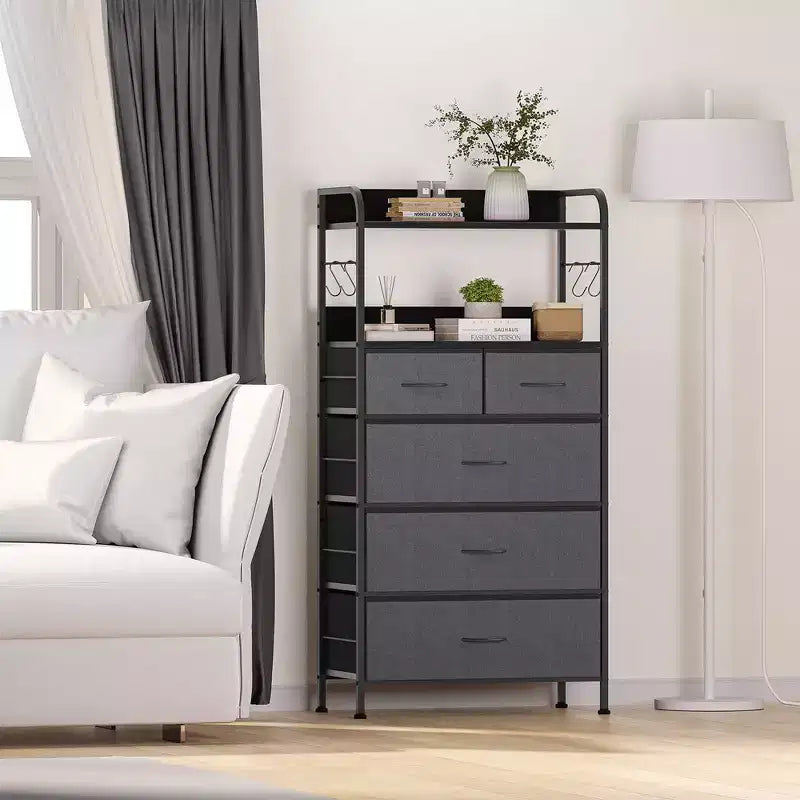 Commode de chambre à cinq tiroirs