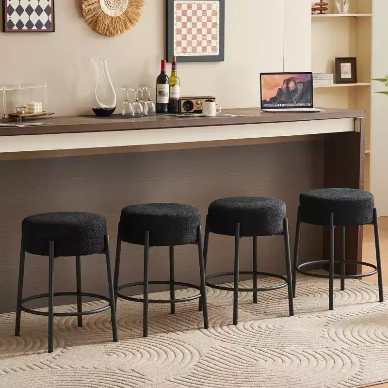 tabourets de bar ronds