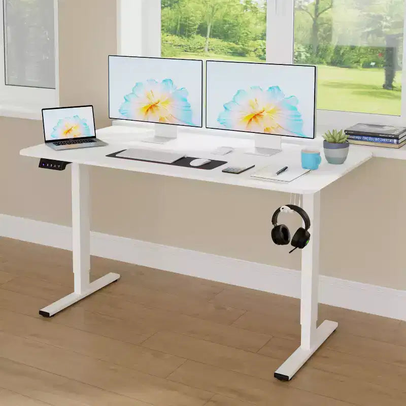Bureau d'ordinateur debout réglable en hauteur