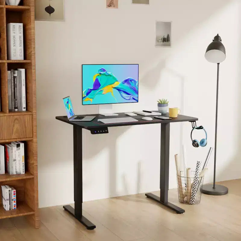 Bureau d'ordinateur debout réglable en hauteur