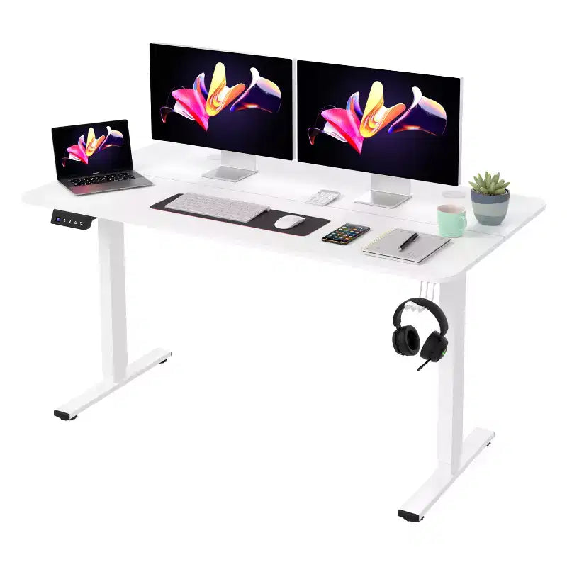 Bureau d'ordinateur debout réglable en hauteur