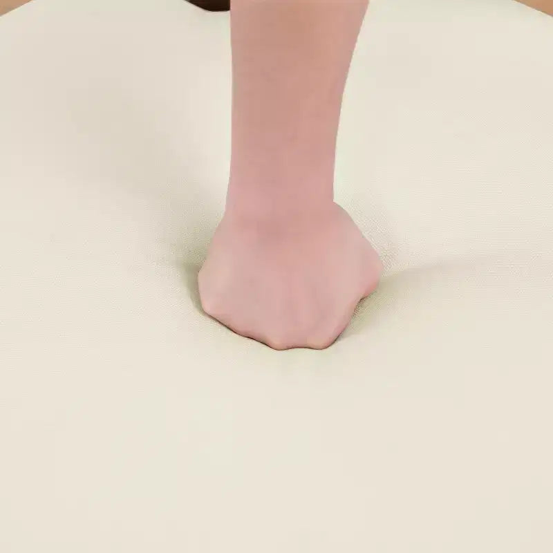 Chaise de salle à manger de cuisine rembourrée en lin