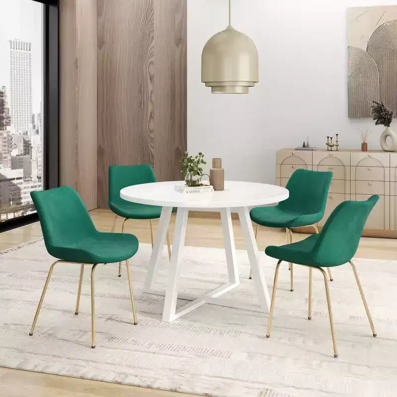 table et chaises de salle à manger rondes