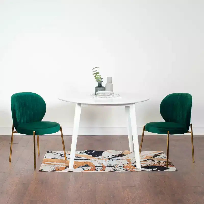 Table et chaises de salle à manger modernes