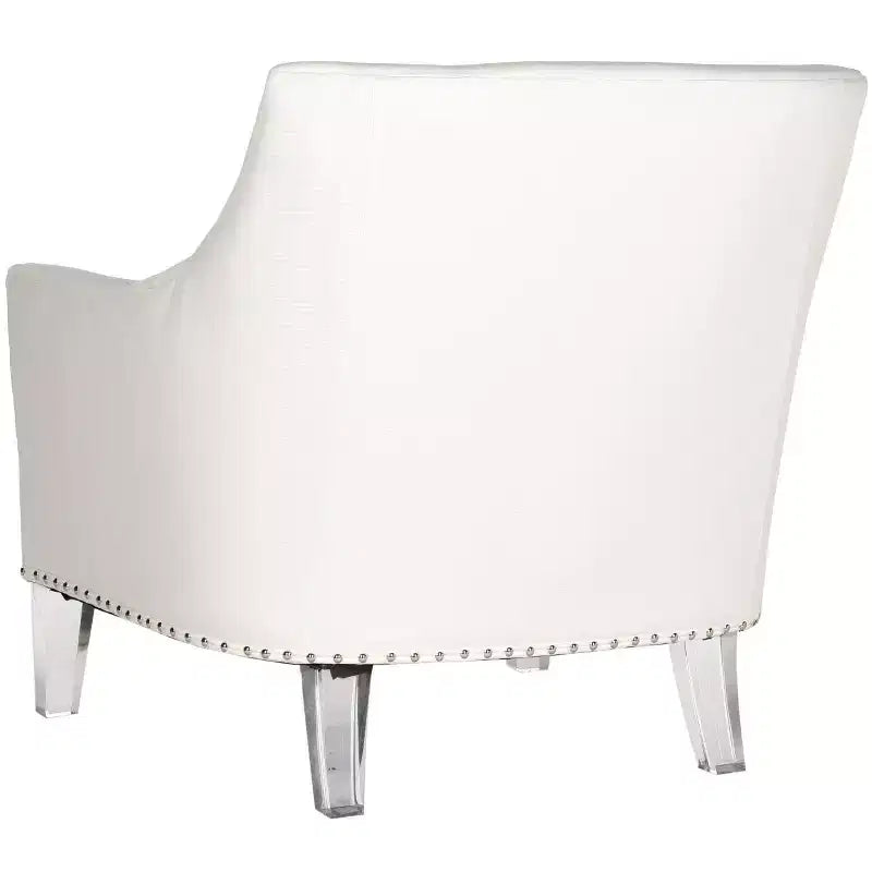 Fauteuil club en acrylique