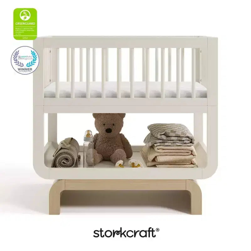 Lit et coffre à jouets évolutifs