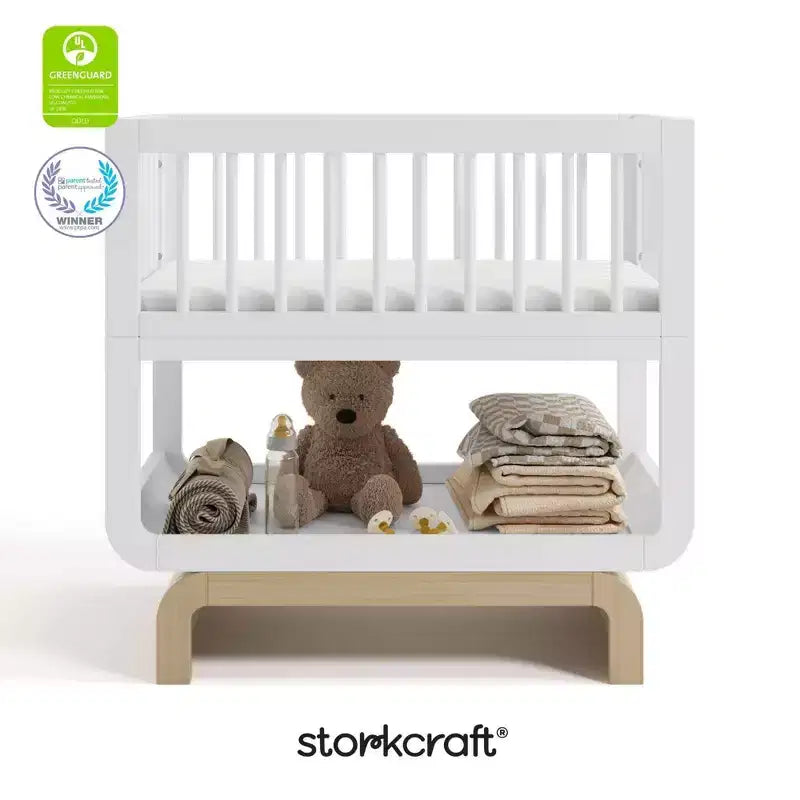 Lit et coffre à jouets évolutifs