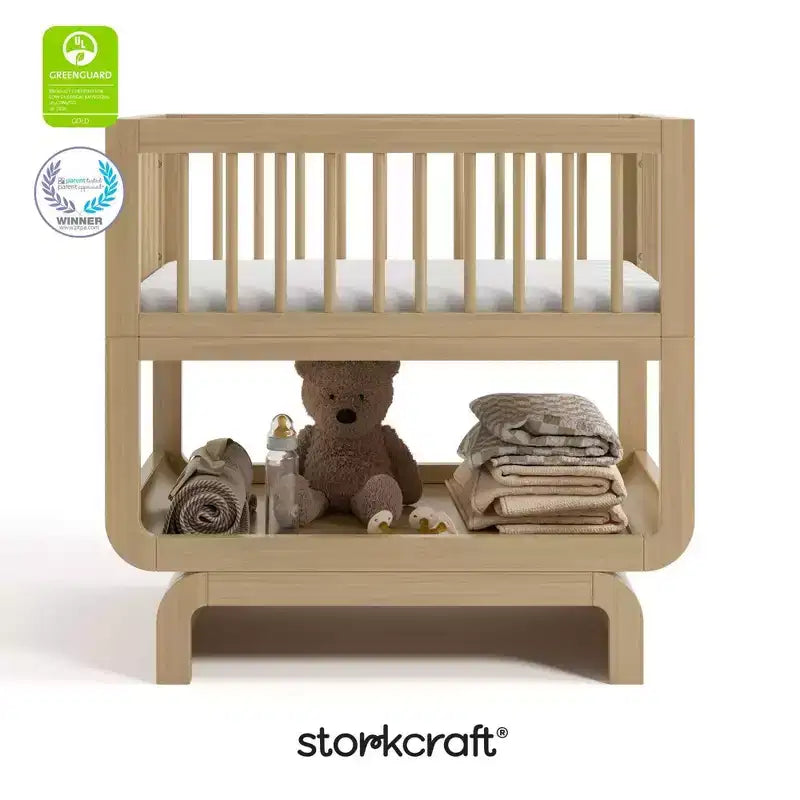 Lit et coffre à jouets évolutifs