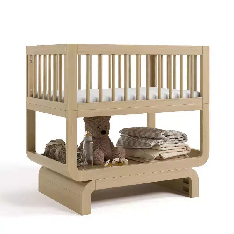 Lit et coffre à jouets évolutifs