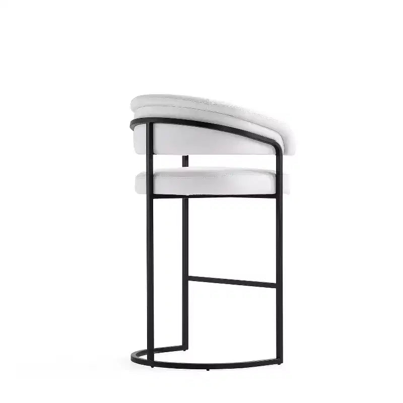 Tabourets de bar modernes en similicuir