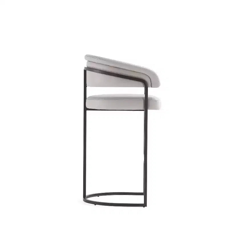 Tabourets de bar modernes en similicuir