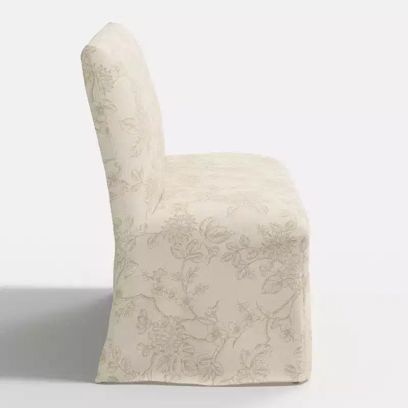 Chaise de salle à manger tapissée